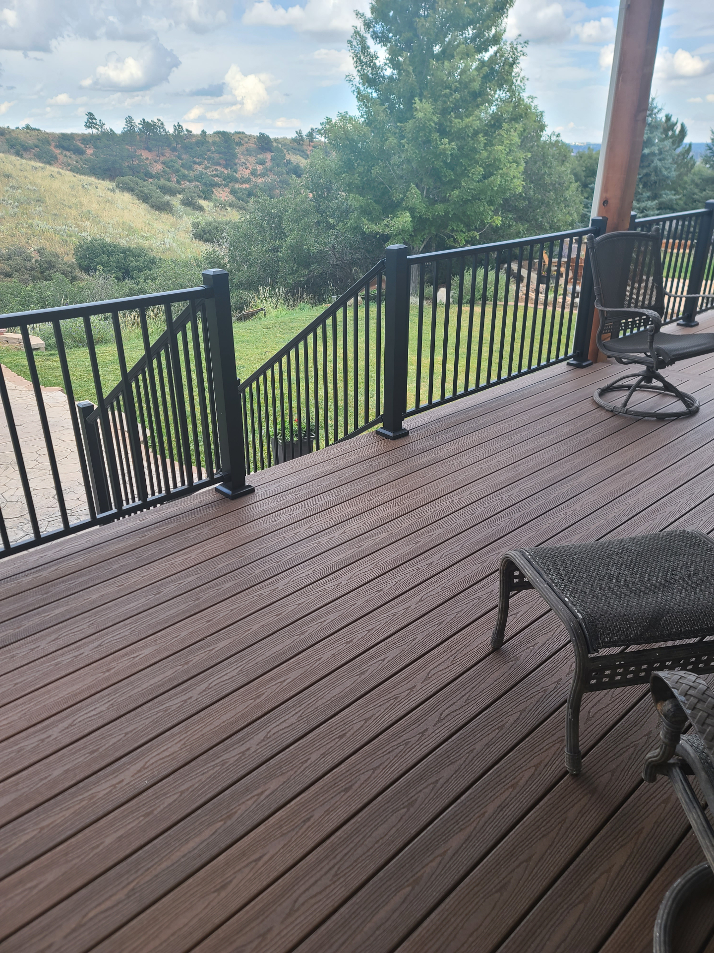 Custom deck built by All Custom Deck across the Colorado Front Range